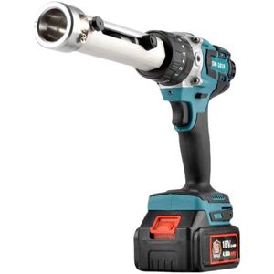 Pelador <span class=keywords><strong>de</strong></span> cables eléctrico portátil <span class=keywords><strong>de</strong></span> 18V, fabricación <span class=keywords><strong>de</strong></span> cables <span class=keywords><strong>de</strong></span> pelado multifuncional recargable alimentado por batería <span class=keywords><strong>de</strong></span> V - Product Image 2