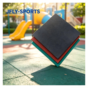Loseta de caucho EPDM fácil de limpiar, tapete duradero para exteriores, para parques infantiles, parques de fitness comunitarios, jardines de infancia y áreas de actividades públicas. - Product Image 1