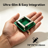 Antenne RFID UHF à gain élevé 4dBi 902-928MHz 915MHz, antenne PCB polarisée circulairement RHCP avec connecteur MMCX pour terminal portable