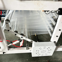 Machine automatique de fabrication de sacs à fermeture éclair en PE/PVC, machine de scellage latéral pour sacs à glissière en plastique, machine de fabrication de pochettes pour vêtements