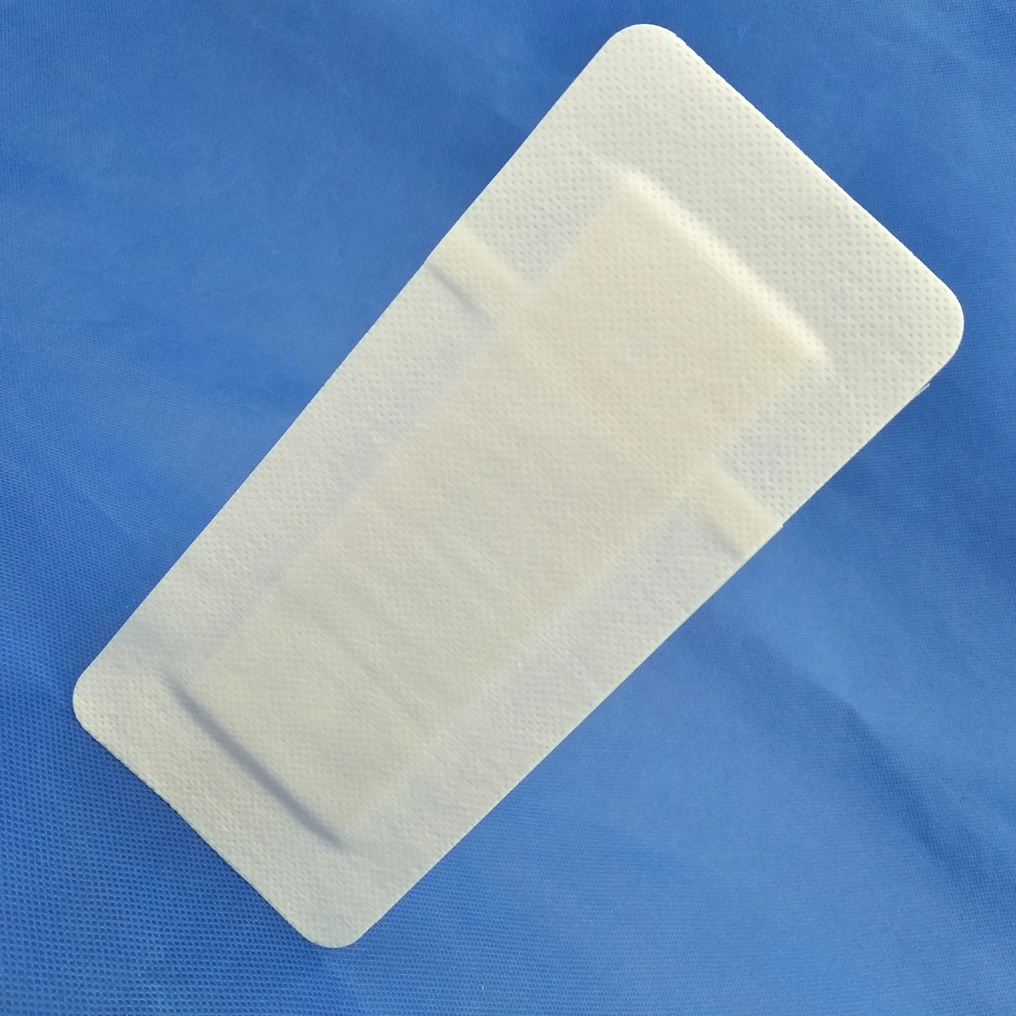 Adhesive Island Dressing Bordered Gauze Wound Dressing Breathable Square Bandage Waterproof Gauze with Pad