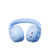 Casque Bluetooth sans fil pour enfants, logo personnalisé OEM, réduction de bruit ANC, prise en charge de l'application, écouteurs pour enfants