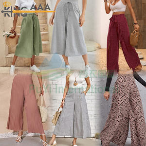 Megan Pantalones Acampanados de <span class=keywords><strong>Segunda</strong></span> <span class=keywords><strong>Mano</strong></span> para Mujer, Ropa Usada de <span class=keywords><strong>Segunda</strong></span> <span class=keywords><strong>Mano</strong></span>, Venta Al por Mayor - Product Image 1