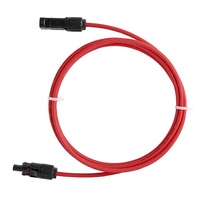 TÜV 1000V 30A Doppel endiger Photovoltaik anschluss Kupfer verzinnt IP67 Wasserdichtes 3m PV-Kabel 14AWG/2, 5 MM2 XLPE-Kabel Stromkabel