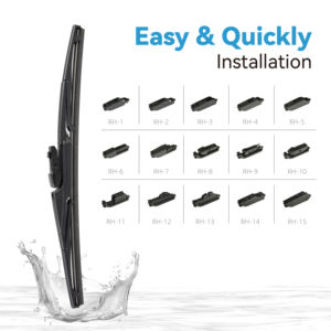 La lama del <span class=keywords><strong>tergicristallo</strong></span> <span class=keywords><strong>posteriore</strong></span> di alta qualità utilizza il rivestimento in Silicone giapponese per RAV4 CR-V <span class=keywords><strong>Tiguan</strong></span> Volvo, lunga durata e Multi <span class=keywords><strong>tergicristallo</strong></span> in acciaio resistente - Product Image 4