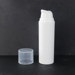 15ml 30 50 weiße leere runde Kosmetik verpackungs flasche aus PP-Kunststoff mit <span class=keywords><strong>Airless</strong></span>-Pumpe für Gesichts creme und Lotion - Product Image 5