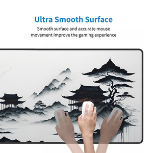 Tùy chỉnh nhà máy Chuột chơi game miếng đệm XXXL lớn PC Bàn thảm cho OEM ODM với viền bao bì và logo mousepads tùy chỉnh chuột Pad - Product Image 3