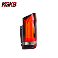 KGKB LED-Rückleuchten-Set für Benz Vito W447 V260 2016-2024 High-Spec-Stil Fließender Blinker Hochleistungs-Plug & Play