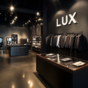 Estante de exhibición comercial para tienda de ropa de gama alta para hombres, tienda de ropa Boutique, muebles, diseño de estante de exhibición al por menor - Product Image 2