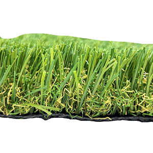 Gazon artificiel en plastique pour aménagement paysager de jardin et tapis de football-Surface antidérapante haute densité ignifuge - Product Image 6