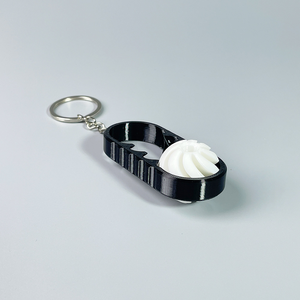 Giảm căng thẳng đầu ngón tay xoắn ốc cấu trúc ba chiều Hình Mảnh, đồ chơi xoáy hai màu - Product Image 2