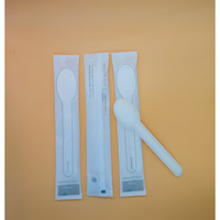 Machine d'emballage individuel pour oreillers, haute performance, pour couteaux, fourchettes, cuillères, avec contrôle par écran tactile PLC, fabriquée en Chine