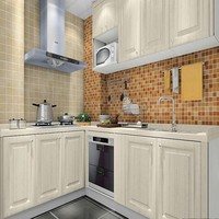 Fabricant d'usine, vente en gros, armoires de cuisine personnalisées, armoires de cuisine modernes modulaires en MDF et contreplaqué