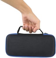 Étui de transport rigide en EVA avec fermeture éclair pour enceinte Bluetooth portable, sac de rangement antichoc avec insert en mousse rembourrée - Étui seul