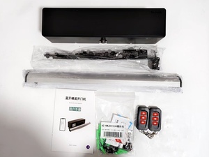 Thương Mại Điện Động Cơ Đu Cánh Tay Cửa Mở 2Pcs Nút Thoát Cho Trường Học Khách Sạn AC Động Cơ Ngang Mở Đóng Bên Ngoài - Product Image 3