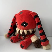OEM ODM Kustom Boneka Kelinci Pierrot Plush Gothic Kawaii Menyeramkan Lucu Gantungan Kunci Mainan Seni Desainer Produsen Grosir Massal