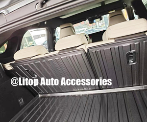 Alfombrilla impermeable para <span class=keywords><strong>maletero</strong></span> de coche al por mayor de fábrica para 2015 2016 2019 <span class=keywords><strong>Mitsubishi</strong></span> <span class=keywords><strong>Montero</strong></span> Pajero alfombrillas deportivas para coche cubierta de bandeja trasera - Product Image 2