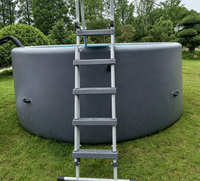 Piscine gonflable hors sol personnalisable, durable, en PVC, pour jeux aquatiques en plein air, pour adultes, plaisir estival