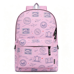 Mochilas Escolares Unisex con Logotipo Personalizado, Mochilas de Viaje de 20L, Recuerdos Escolares, Mochila Grande - Product Image 2