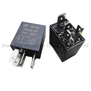Relais à courant continu 51ND10 Électromagnétisme Faisceau élevé 20A 4 broches DIP HFV6 024HS-TR - Product Image 2