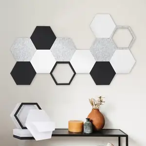 Eco-friendly criativo produto colorido feltro 3d parede adesivos para quarto parede decoração