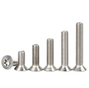 Bu Lông Vít Hình Cốc Torx Đầu Chìm Phẳng Bằng Thép Không Gỉ M2 M2.5 M3 M3.5 - Product Image 5