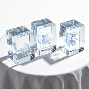 Ornement de table en cristal sculpté de haute qualité, cadeau d'anniversaire créatif, cadeau Qixi en cristal lumineux - Product Image 6