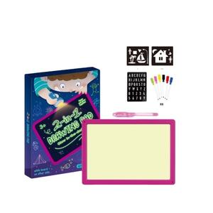 ชุดแท็บเล็ตวาดรูปเด็กจอ LCD 10นิ้วชุดกระดานมายากลลบได้สำหรับ2ถึง4ปีวัสดุพลาสติกบรรจุในกล่อง - Product Image 1