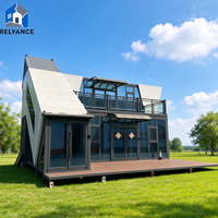 Maison conteneur RELYANCE, préfabriquée, mobile et portable, pliable en X, déjà réalisée, prix compétitif et raisonnable