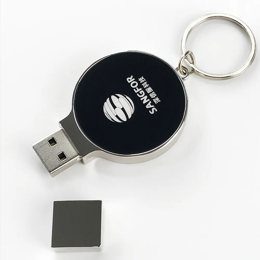 High Quality Custom Logo Usb 3.0 Or 2.0 Led Light-up Usb Stick 4gb 8gb 16gb 32gb 64gb Usb Flash Drives With Led Lights