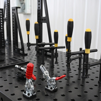 Meisida Nouveaux Blocs de Rehaussement D16 pour Table de Soudage 3D, Boîtier d'Extension et de Rehaussement, Assemblage de Précision, Acier Nitruré, 480 Max