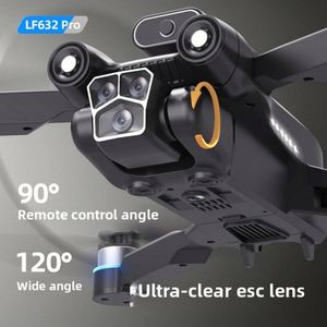 โดรน LF632 รุ่นขั้นสูง แบบไร้แปรงถ่าน พร้อมจอแสดงผลออปติคอลโฟลว์ ควบคุมด้วยรีโมทคอนโทรล สำหรับการถ่ายภาพทางอากาศ พร้อมระบบหลบหลีกสิ่งกีดขวาง - Product Image 2
