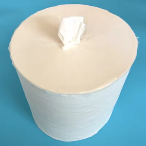 Soft <b>Blue</b> Toilet Tissue <b>Roll</b> Standard Size Wood Pulp Material for Commercial Use - Product Image 4