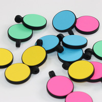 SILIKON Großhandel Runde Silikon-Haustier-ID-Tags Personalisierte Hunde-Namensschilder Maßgefertigte Gravierte Logo-ID-QR-Code-Tags