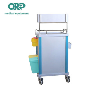รถเข็นฉุกเฉิน ORP800-AT10 วัสดุ ABS รถเข็นกู้ภัยฉุกเฉินและช่วยเหลือผู้ป่วยด้วยการดมยาสลบอเนกประสงค์ - Product Image 3