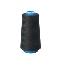 Fil à coudre 100% polyester filé, haute qualité, couleur personnalisée pour machine à coudre OEM