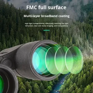 Binoculares de Visión Nocturna para Baja Luminosidad, Visión Nocturna, Profesionales, Portátiles, Telescopio de 10x42 mm - Product Image 3