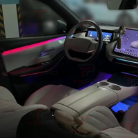 TMPRO 3-5W Sternförmige LED-Ambientebeleuchtung für Universelle Autoinnenbeleuchtung APP-Steuerung Auto-Modifikationszubehör