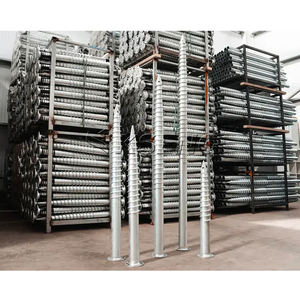 Заводской заземляющий винт, горячая оцинкованная солнечная панель, Монтажный винт для монтажа на солнечной ферме - Product Image 1