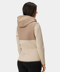 Personalizado ligero a prueba de viento rendimiento atlético cuarto cremallera pullover sudadera Golf sudaderas con capucha para las mujeres - Product Image 5