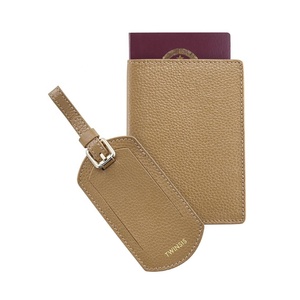 Étiquette de voyage en cuir véritable, support pour passeport, nouvelle conception, en vogue, 2020 - Product Image 5