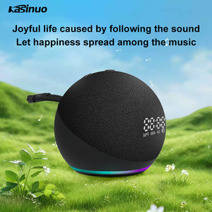 Altavoz Inteligente Alexa Dot de 5.ª Generación, Base Portátil, Nuevo Altavoz Inteligente con Iluminación LED RGB, Subwoofer Inalámbrico de Escritorio - Product Image 4