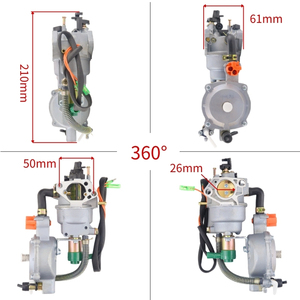 ביצועים גבוהים קרבורטור דלק כפול מתאים honda gx160 gx200 gx420 11hp-16hp מנוע קטן Lpg 4.5-10kw 188f - Product Image 6