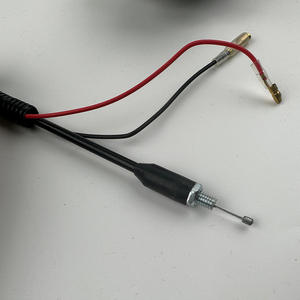 Household Side-<b>Mounted</b> Lawn Mower Throttle Assembly Handle Backpack Throttle Cable Switch Brush <b>Cutter</b> Accessory for Lawn Mower - Product Image 3