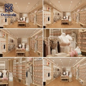 Présentoir de boutique de lingerie sur mesure pour magasin de <span class=keywords><strong>sous</strong></span>-vêtements, conception clé <span class=keywords><strong>en</strong></span> main et aménagement d'usine - Product Image 4