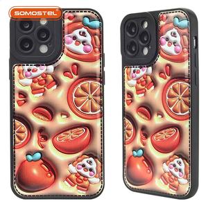 SOMOSTEL – coque de téléphone en TPU, impression 3D, protecteur de téléphone avec protection d'appareil photo pour samsung S22 <span class=keywords><strong>iphone</strong></span> 12 pro max - Product Image 2