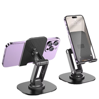 Support de tablette magnétique minimaliste X88Plus, hauteur réglable, rotation à 360 degrés, support de bureau universel, base stable