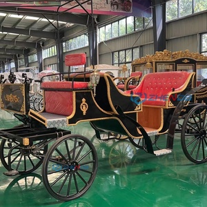 Carroza Turística Xuchang Zhenda con Asientos Rojos, Capacidad para 6 Personas, Color Personalizable para Uso en Parques, Bodas y Exposiciones - Product Image 5