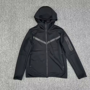 <strong>2026</strong> High Quality Teen Tech Fleece Thick Man Sports Tracksuits Bottoms Tech Fleece Full Zip up Hoodie for Autumn Season Hoodies - Product Image 2