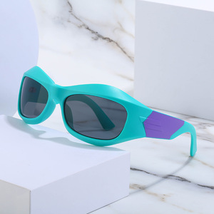 <span class=keywords><strong>Lunettes</strong></span> <span class=keywords><strong>de</strong></span> <span class=keywords><strong>soleil</strong></span> Y2K <span class=keywords><strong>de</strong></span> style européen américain Steampunk pour hommes femmes UV400 optimale pour <span class=keywords><strong>Amazon</strong></span> équitation sports en gros transfrontalier - Product Image 2